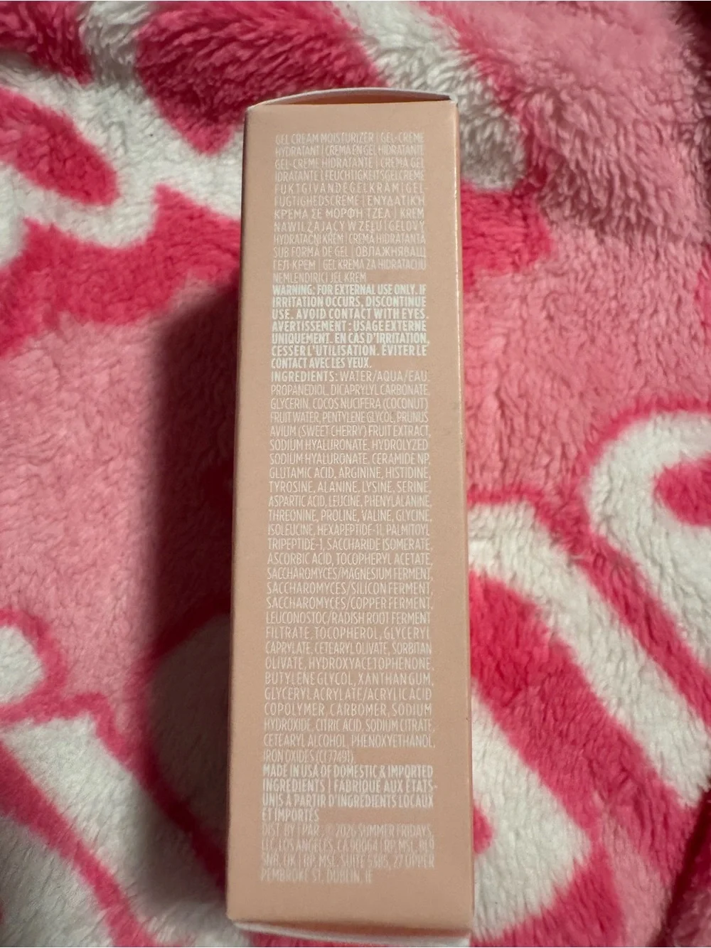 Summer Fridays Cloud Dew Gel Cream Moisturizer - 15ml New $16